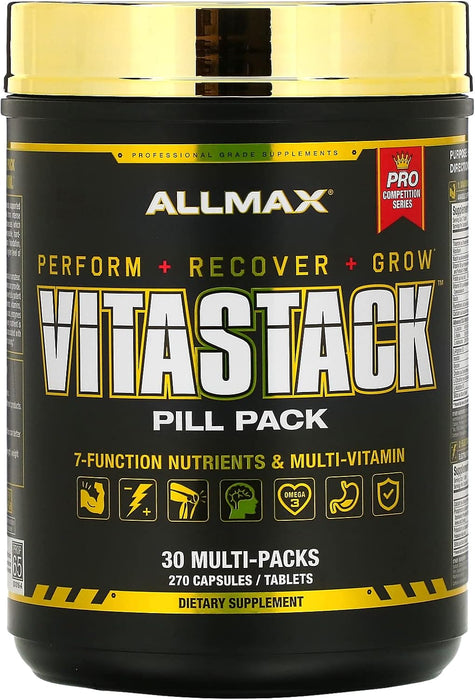 Allmax Vitastack Complete Multivitamin Pack for Athletes 30 Pack Tigerfitness.com