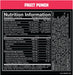 Supplement Facts Fruit Punch – MUTANT Madness Ingredients – TigerFitness