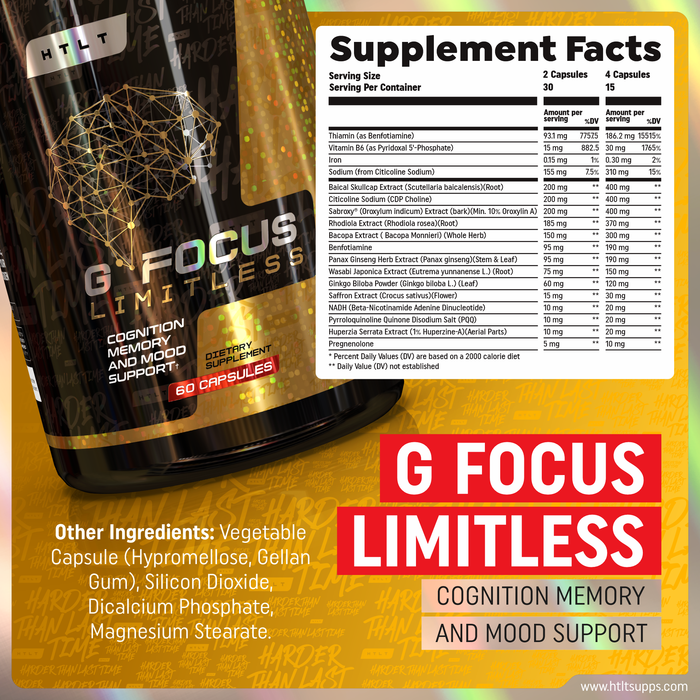 HTLT G Focus Limitless benefits