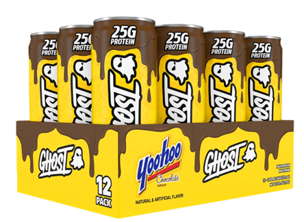 GHOST® Protein Drink x YOO-HOO® Chocolate 12-pack case
