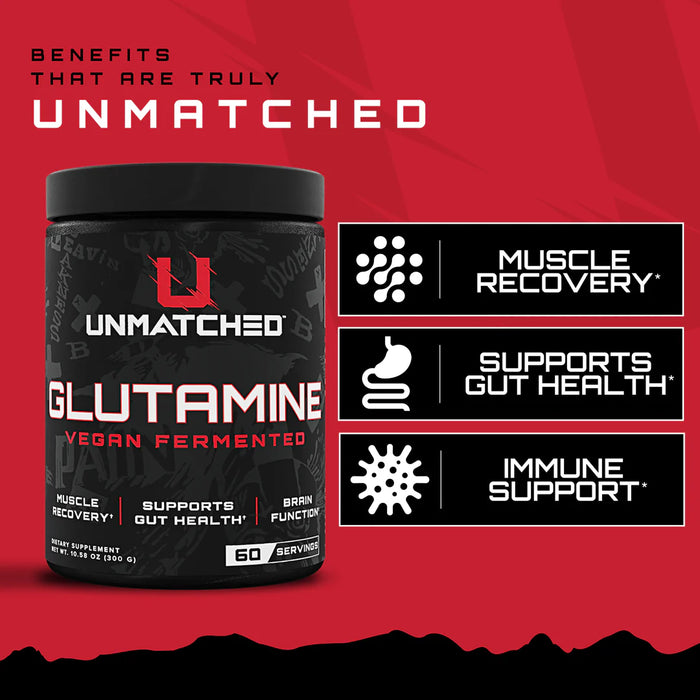 Unmatched Glutamine Powder | Vegan Fermented L-Glutamine