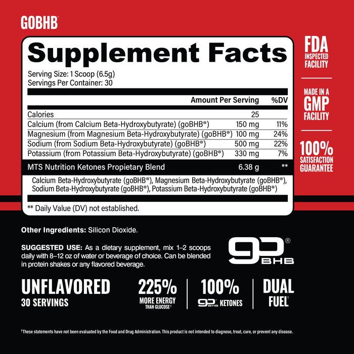 MTS Nutrition goBHB