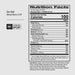 BPN Go Gels CAF Mixed Berry nutrition facts panel and ingredients