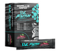 Gorilla Mind I.V. Rush electrolyte hydration powder Cherry Blackout container for daily hydration and workout support.