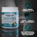 Gorilla Mind Collagen Peptides benefits highlighting hydrolyzed collagen, high-quality ingredients, and easy daily supplementation.