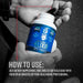 Gorilla Mind Omega Fish Oil bottle with softgels and suggested daily use instructions for premium EPA and DHA omega-3 support.