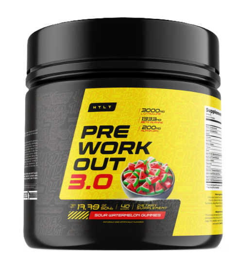 HTLT Pre-Workout 3.0 | High-Stim Energy, Focus & Pump Formula for Performance