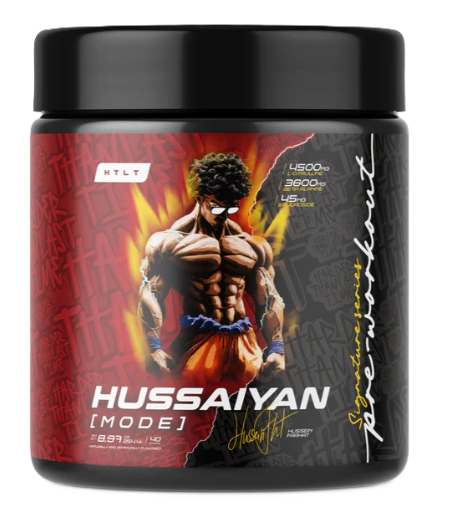 HTLT Signature Series Pre-Workout Hussaiyan Mode – Intense Energy Drink Mix for Training