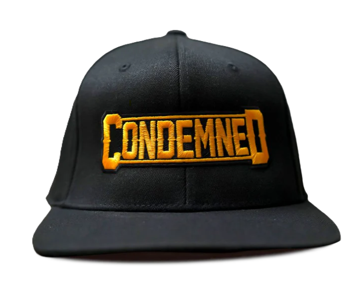 Condemned Labz Premium Flat Bill Snapback Lid.