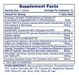 Hi-Tech Slimgovy supplement facts panel metabolism and appetite support formula