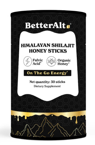 BetterAlt Shilajit Honey Sticks
