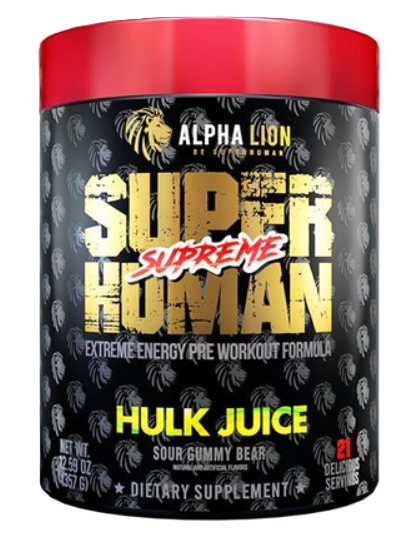 Alpha Lion Superhuman® Supreme | High Stim Pre-Workout for Maximum Energy & Focus