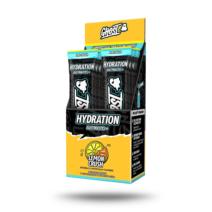 GHOST Hydration Sticks 8 Pack Lemon Crush