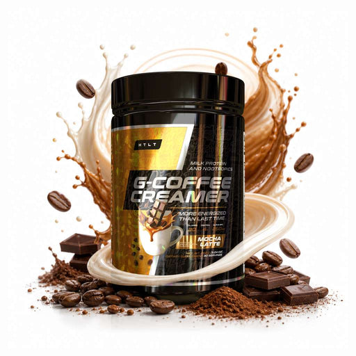 HTLT G Coffee Creamer Mocha Latte Protein Coffee Creamer with Nootropics