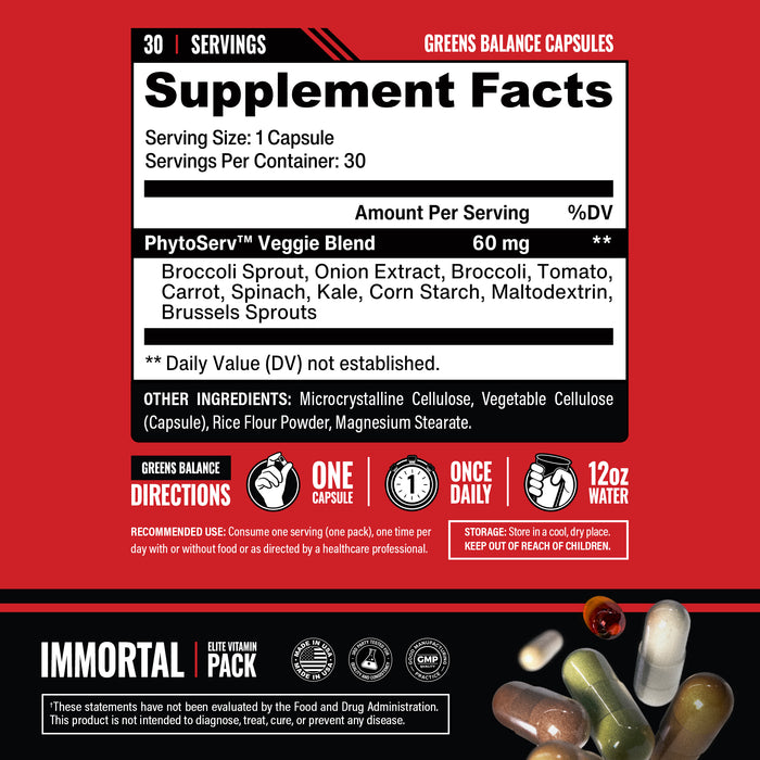 Immortal® Elite Multi-Vitamin Pack