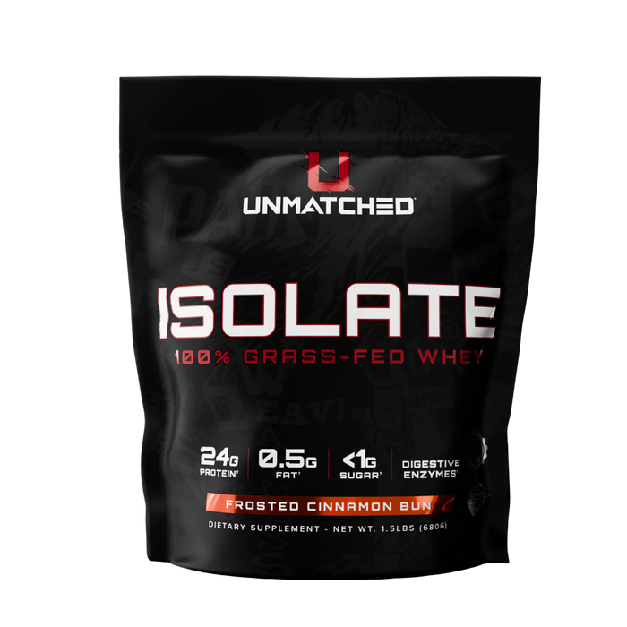 Unmatched Isolate | 100% Grass-Fed Whey