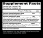 Insane Labz Psychotic Xtreme supplement facts high stim pre workout panel