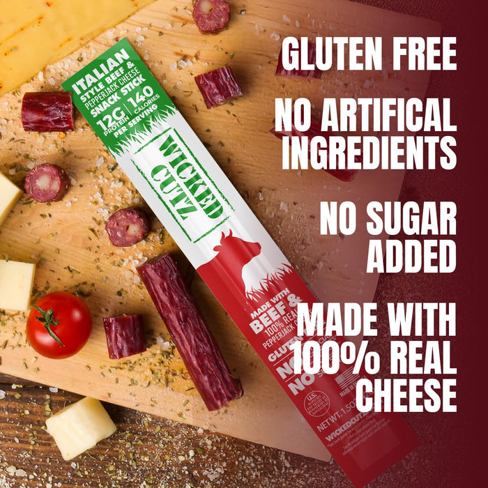 Wicked Cutz Meat & Cheese Sticks