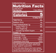 Redcon1 Jolt Modern Soda Dr Jolt energy drink zero sugar for mental focus and performance Supplement Facts