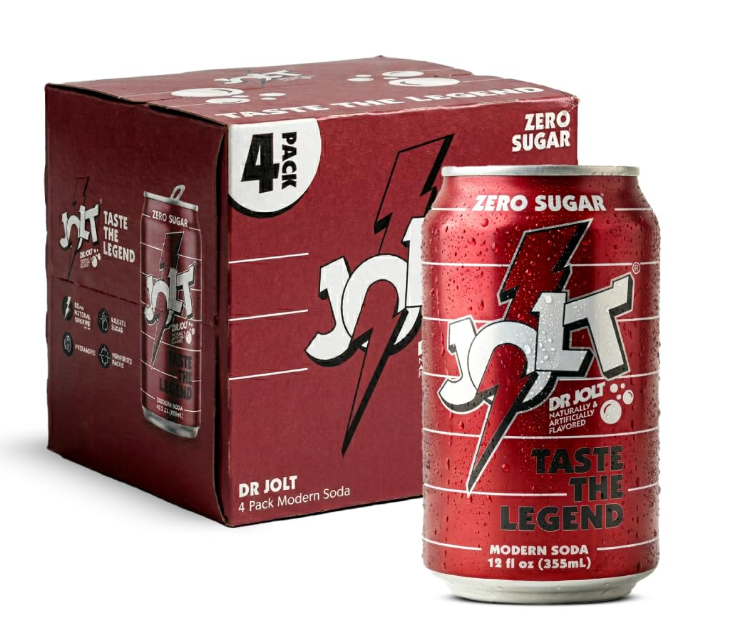 Jolt Cola Modern Soda — Tiger Fitness