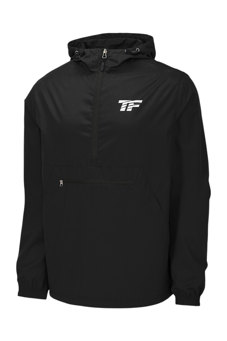 TF Scratch Packable Anorak Black / White
