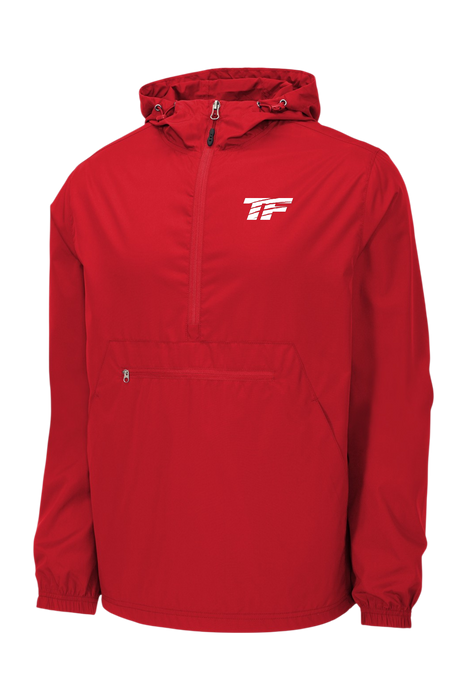 TF Scratch Packable Anorak True Red / White