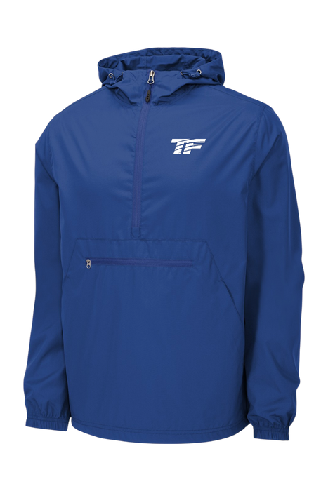 TF Scratch Packable Anorak Royal / White