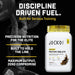Jocko Fuel Pro Series Protein Isolate promotional graphic highlighting premium whey protein isolate, high protein content, and muscle recovery benefits.