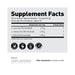 Supplement Facts panel for KAGED BCAA 2:1:1 Powder –72 Servings – showing fermented amino acid profile and dosages for muscle recovery and hydration | TigerFitness.com