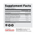 Supplement Facts panel for KAGED Clean Burn Capsules – 90 count – | TigerFitness.com
