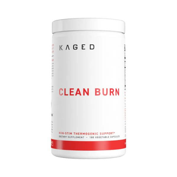 KAGED Clean Burn Capsules – premium thermogenic fat burner with weight loss, metabolism, and appetite support – 90 veggie caps | TigerFitness.com