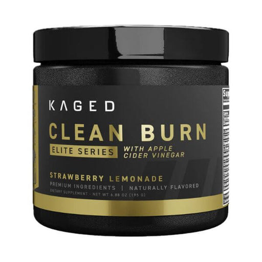 KAGED Clean Burn Elite Powder Strawberry Lemonade – 30 Servings Thermogenic Fat Burner | TigerFitness.com