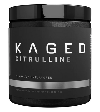 KAGED Citrulline – 100% pure fermented L-Citrulline powder for nitric oxide support, muscle pumps, and endurance – unflavored | TigerFitness.com