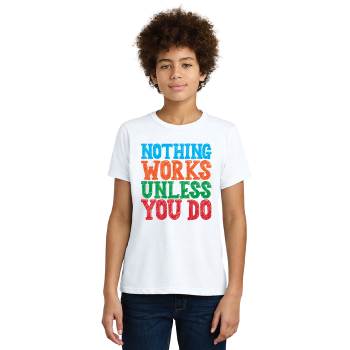 Tiger Fitness NWUYD Chalk T-Shirt | Gym Graphic Tee