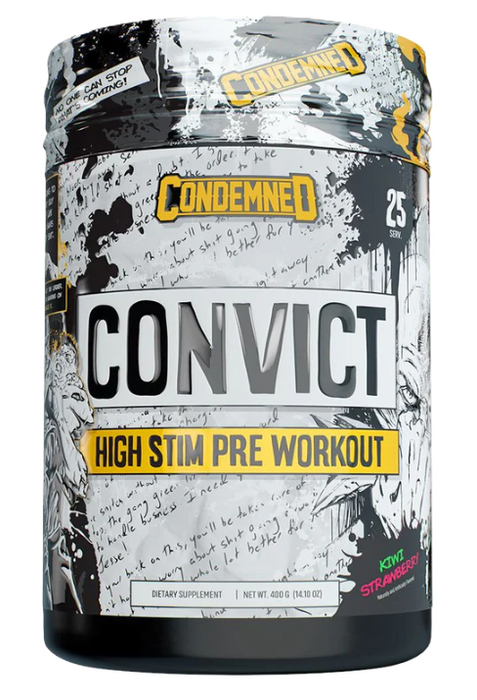 Condemned Labz Convict | High Stim Pre-Workout