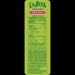 La Jefa Energy Drink Royal Apple nutrition facts panel
