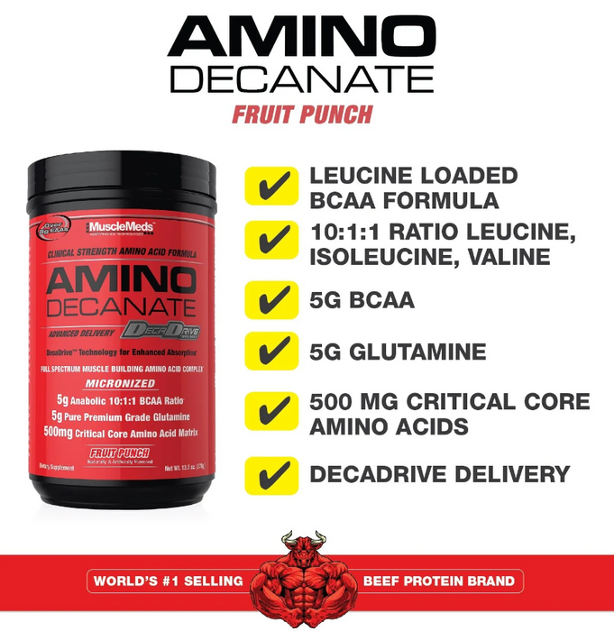 MuscleMeds Amino Decanate 30 Servings | Tigerfitness.com