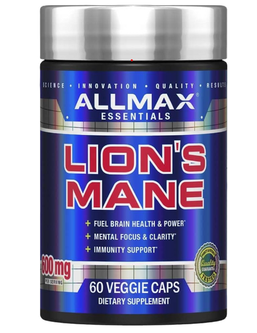 Allmax Lion’s Mane Cognitive Support & Focus Supplement | TigerFitness