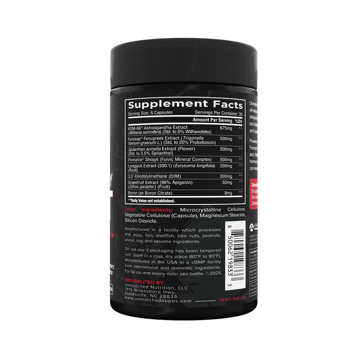 Unmatched Longevity Test | Testosterone Support