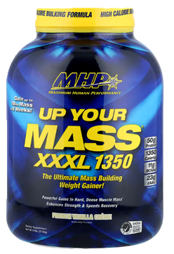 MHP, Up Your Mass® XXXL 1350, French Vanilla Creme, 6 lbs (2,728 g)
