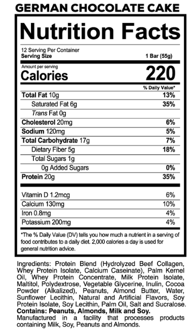 MRE Protein Bars