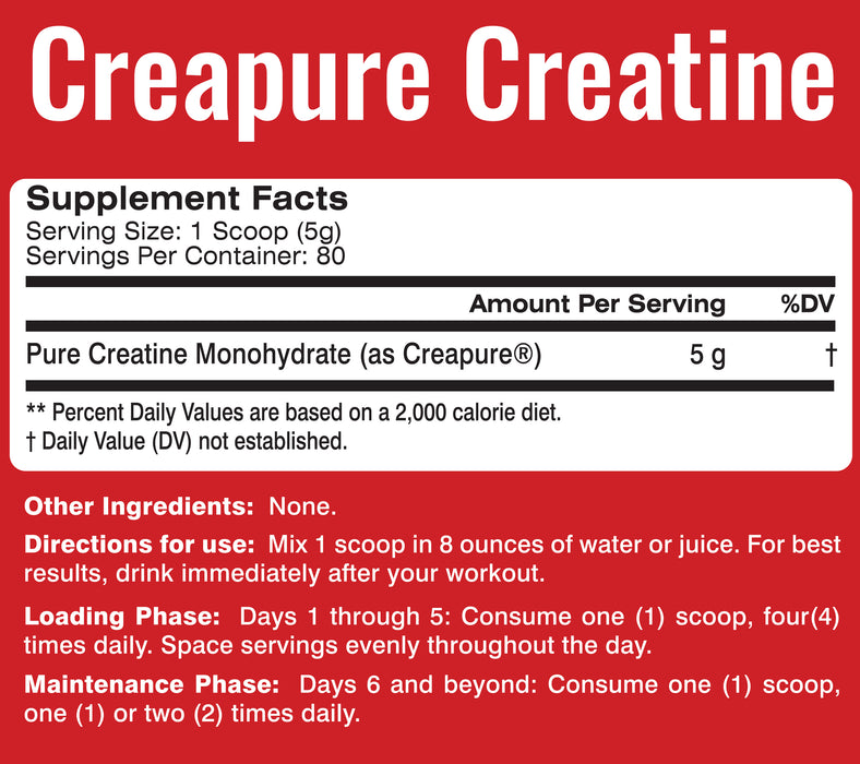 Creatine Powder (Creapure®) Pure German Creatine