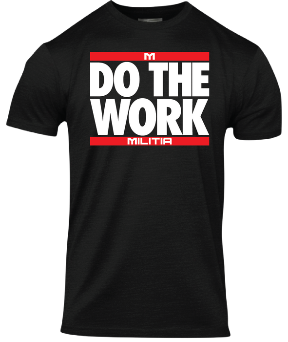 MTS Do The Work Militia T-Shirt in Black