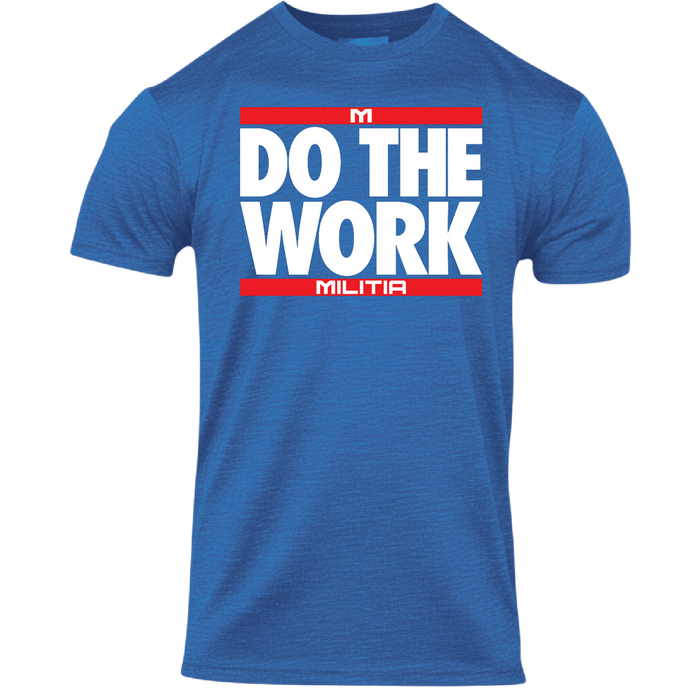 MTS Do The Work Militia T-Shirt in Royal Blue