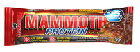 Mammoth Protein Bar in Chocolate Caramel Crunch flavor featuring a protein-packed snack bar with rich chocolate and caramel taste.
