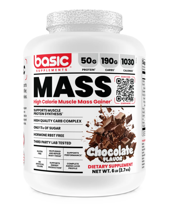 Basic Supplements Basic Mass Chocolate 6lb – TigerFitness.com