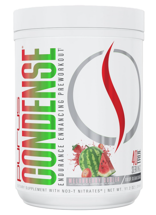 Purus Labs Condense | Clinically Dosed Pre-Workout for Energy, Pumps & Endurance