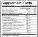 Supplement Facts – Metabolic Nutrition Metatest 240 Capsules  Ingredients – TigerFitness