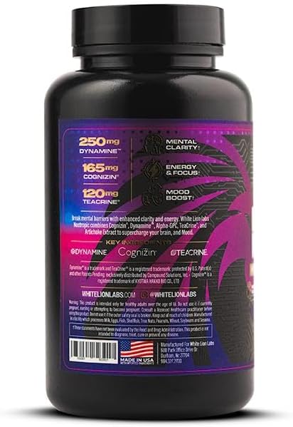 White Lion Labs Mind Fuel | Focus, Mood & Cognitive Performance