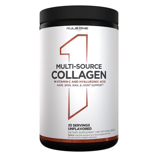 Rule 1 Multi-Source Collagen unflavored, 25 serving container